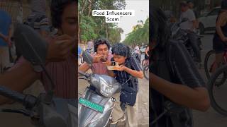 Food Influencers Scam⚠️#funnyshorts #relatable #comedy #memes #explore #trending #shorts #food #fun