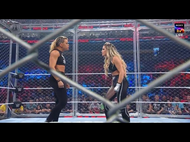 Becky Lynch vs Trish Stratus - Steel Cage Match, WWE2K23