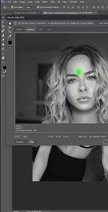 how to export high quality jpeg photo in Photoshop