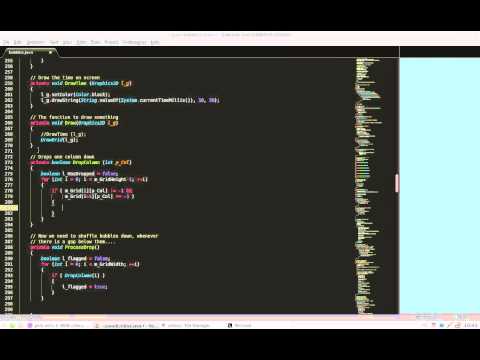 Java - Game - Dropping Bubbles