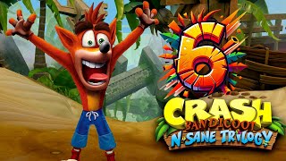 Crash Bandicoot 1 N. Sane Trilogy - Part 6 | 105% Playthrough (No Commentary)