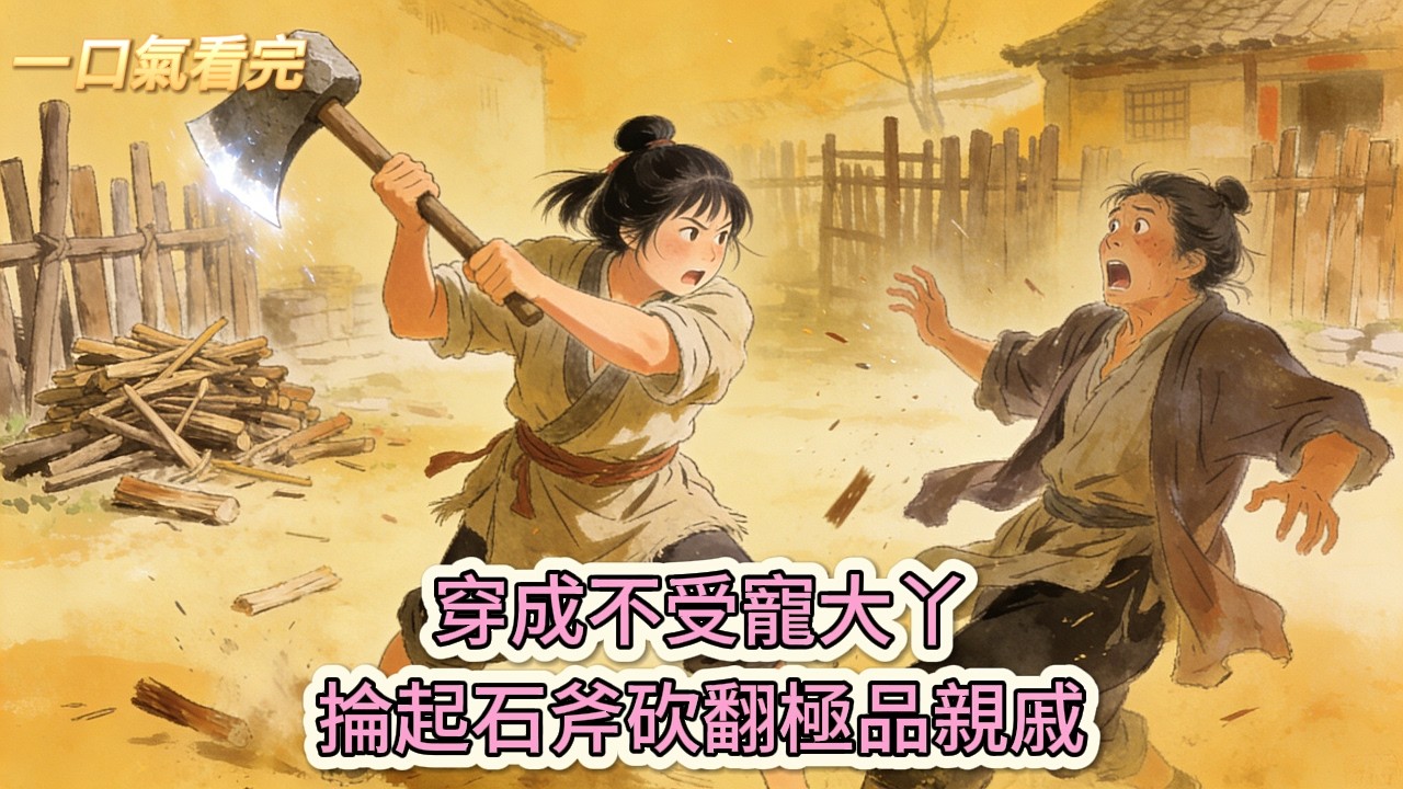 完结小说💕《逐出宗家，靠趕山養活六個蘿蔔頭》穿成不受寵大丫！掄起石斧砍翻極品親戚#推文 #小说 #悠悠书屋