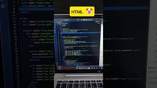 HTML vs CSS & JavaScript 🤯 | Portfolio Website Transformation #Shorts