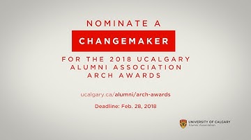 2018 Arch Awards Nominations are now open