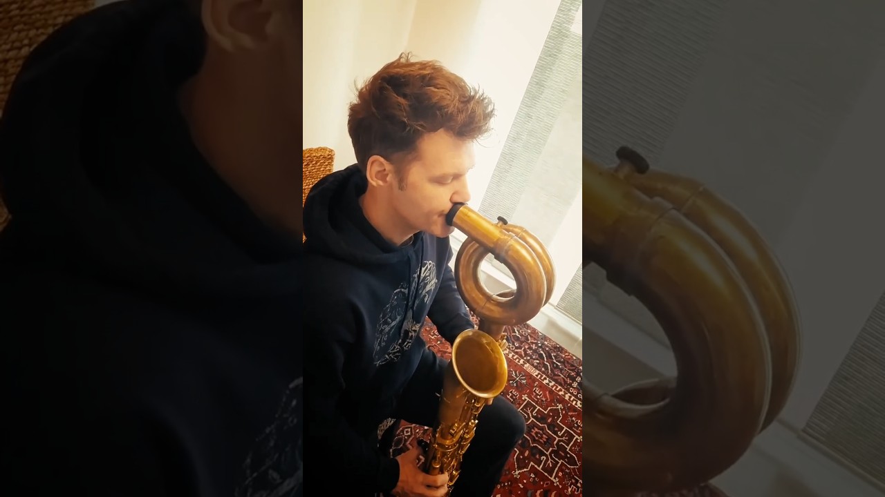 I first play with the Didjophone ! #didjophone #keyeddidgeridoo #zalem