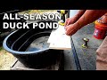 Building an All-Season Duck Pond ― 1