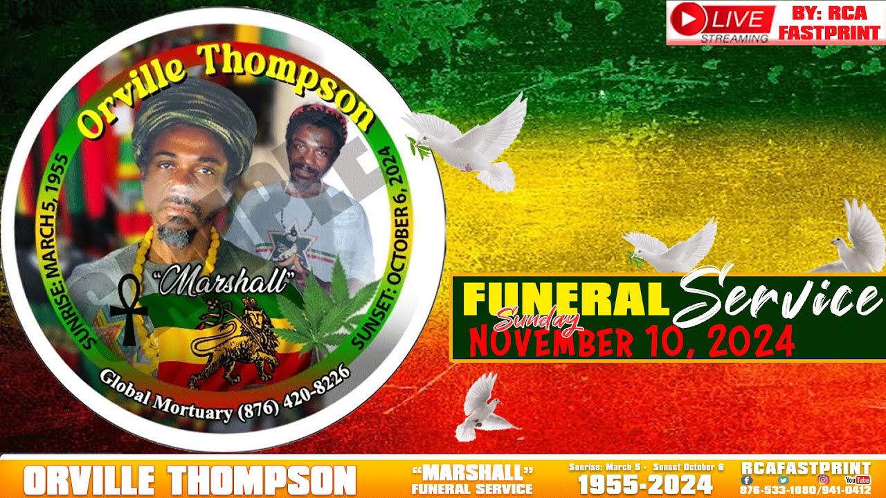 Orville Thompson aka Marshall {Funeral Funeral} - YouTube