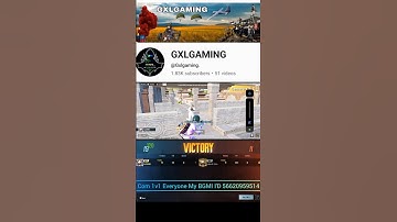 GXLGAMING IS THE FASTEST PLAYER IN 1V4 CLUTCH BGMI?