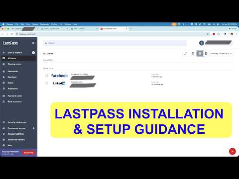 LastPass Setup Tutorial Install Chrome Extension and Essential Settings
