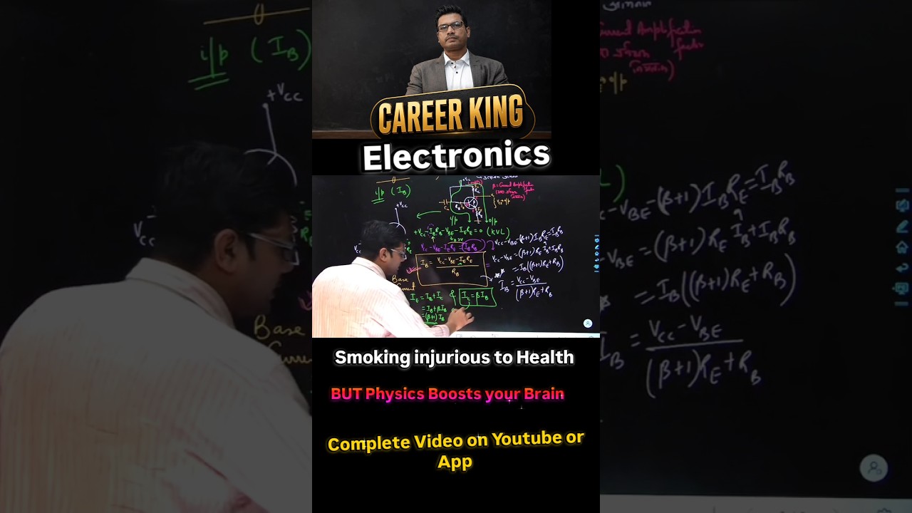 Electronics 🔥🔥Fire of Physics @careerkingpatna