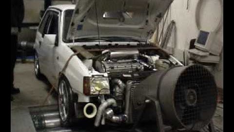 616 BHP Vauxhall Nova Opel Corsa - amazing! - C20LET Power