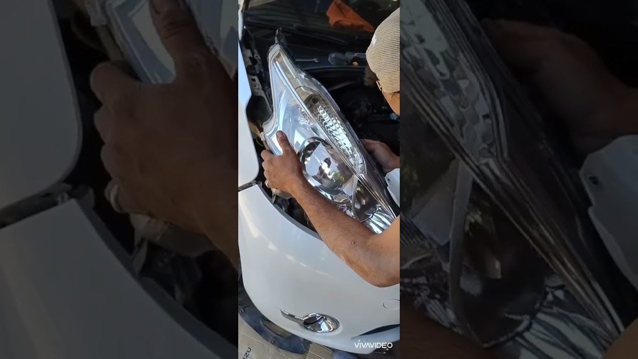 Cómo desmontar ópticas del Peugeot 208 , instalación de creed led a Peugeot 208