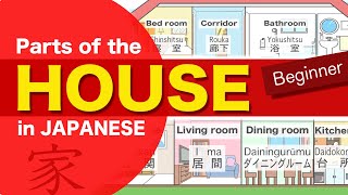 Parts of the HOUSE in Japanese🇯🇵 - 家の中 (Ie no naka) -【2020】