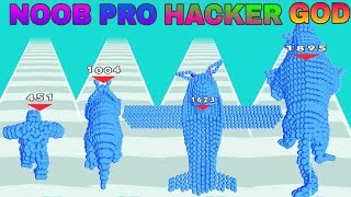 NOOB VS PRO VS HACKER VS GOD  in Pixel Battle Big Update