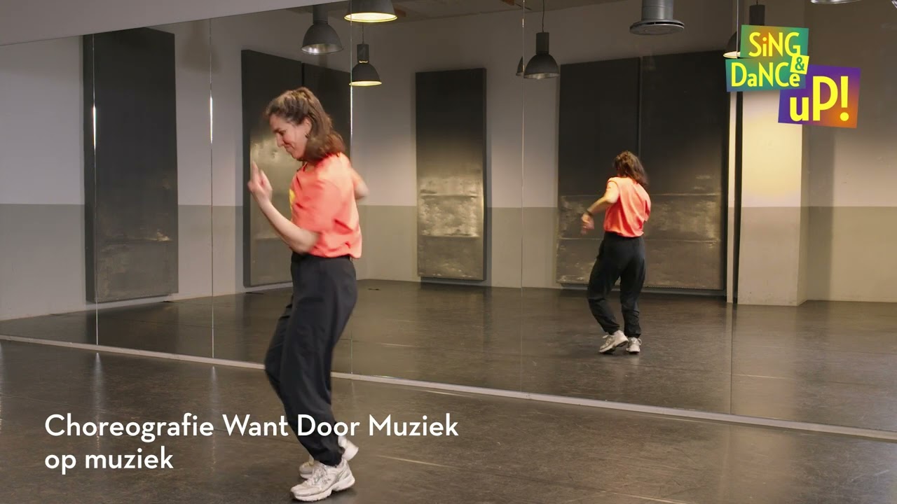 Sing & Dance UP! | 'Want Door Muziek' - Glen Faria | Dans door Ymke