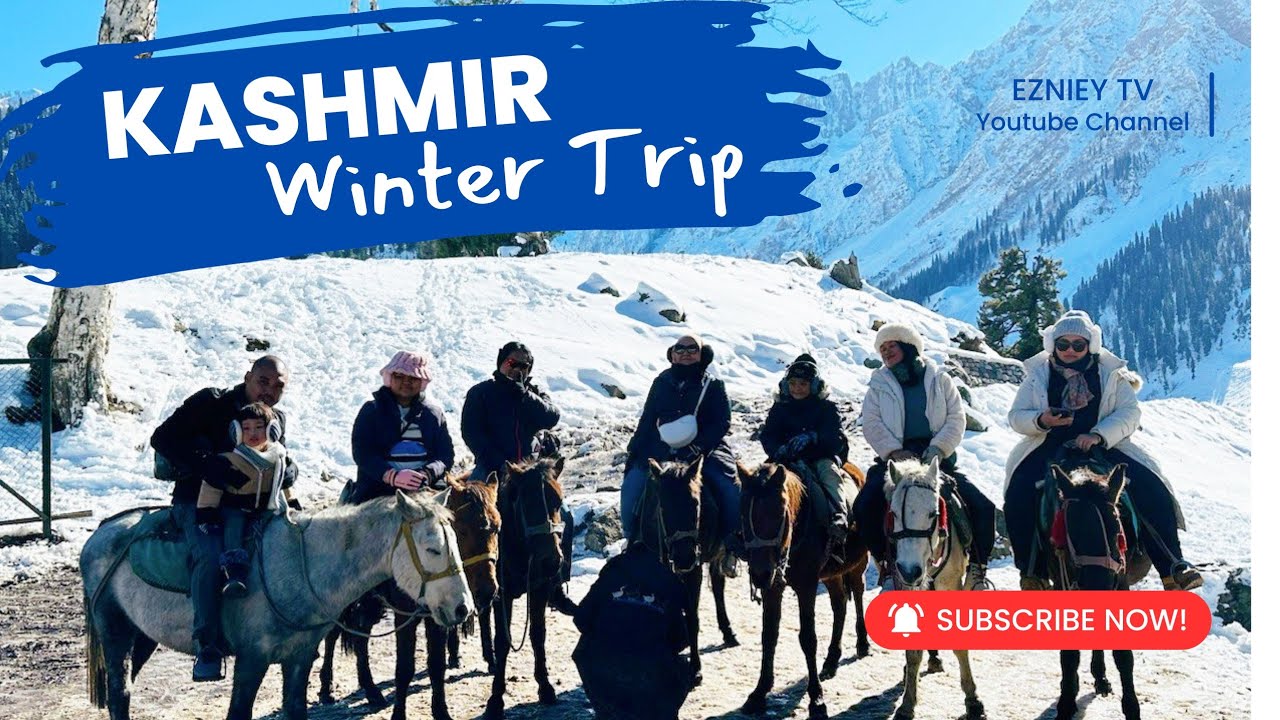 BETUL KE KASHMIR SYURGA DUNIA?; WINTER TRIP KASHMIR; Kasmir 2024 