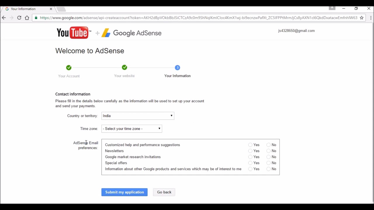 How to Enable Monetization with Adsense Account Youtube Channel 2017