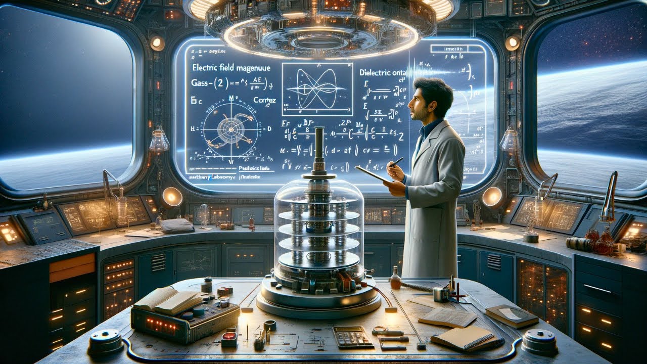 A parallel-plate capacitor has a mica dielectric completely filling the  space between the plates - YouTube