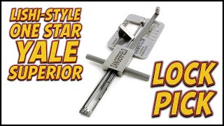 Lishi Style 1 Star Yale Superior Lock Pick