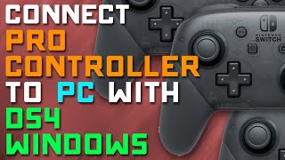 Connect Nintendo PRO CONTROLLER to PC with DS4 Windows screenshot 3