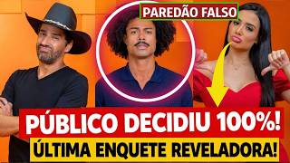 FINAL POLL UPDATED FAKE ELIMINATION WHO WILL BE ELIMINATED FROM BBB 26 TODAY BETWEEN COWBOY, BRENO