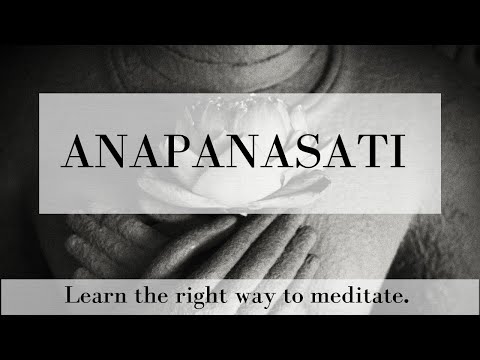 How To Meditate || 3 Simple Steps || - As Taught By Buddha