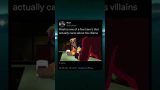 Flash cares about his enemies | #youtubeshorts #shorts #justiceleague #flash #cartoon #dc