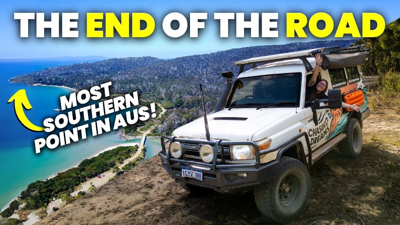 The END of THE ROAD - Cockle Creek, Huon Valley | Tasmania Road Trip Ep7