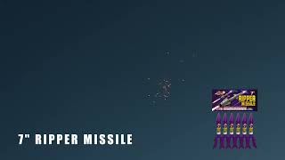 7” Ripper Missile - Red Rhino Fireworks