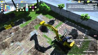 DIG IT - Der Bagger-Simulator - Lets Play 02 - Ich hoffe der Kunde ist zufrieden screenshot 4