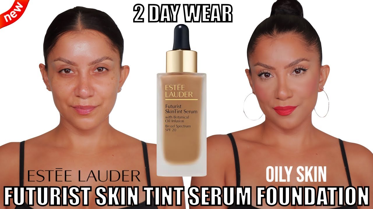 2 DAY WEAR new ESTEE LAUDER FUTURIST SKIN TINT SERUM FOUNDATION SPF 20 2 DAY WEAR new ESTEE LAUDER FUTURIST SKIN TINT SERUM FOUNDATION SPF 20