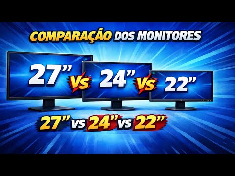 Buying a Monitor? Compare Screen Sizes with Real 27, 24, and 22-Inch Monitors