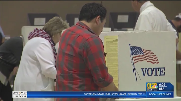 Registrar of voters Mary Bedard speaks about votin...