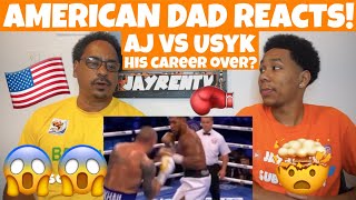 Anthony Joshua vs Oleksandr Usyk Full Fight Highlights HD *AMERICAN DAD REACTS🇺🇸 *