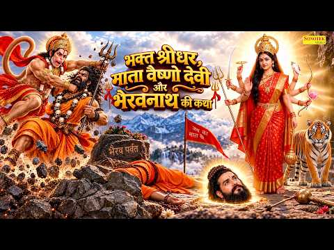 भक्त श्रीधर माता वैष्णो देवी और भैरवनाथ की कथा | Hansraj Railhan | माँ वैष्णो और भैरवनाथ शीश की कथा