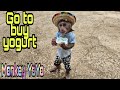 Monkey YoYo jr takes money to buy Yogurt