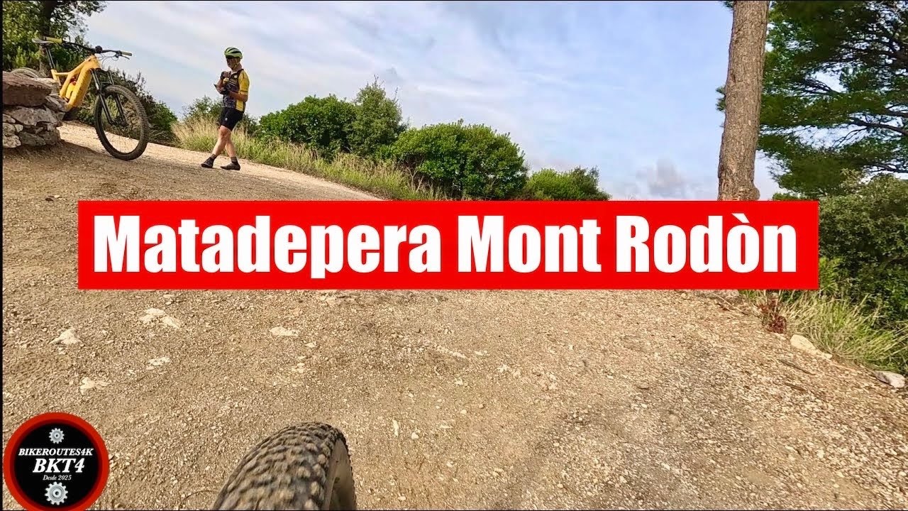 🔥 RUTA MTB/GRAVEL TERRASSA | Mont Rodón – Depósito Matadepera 4k