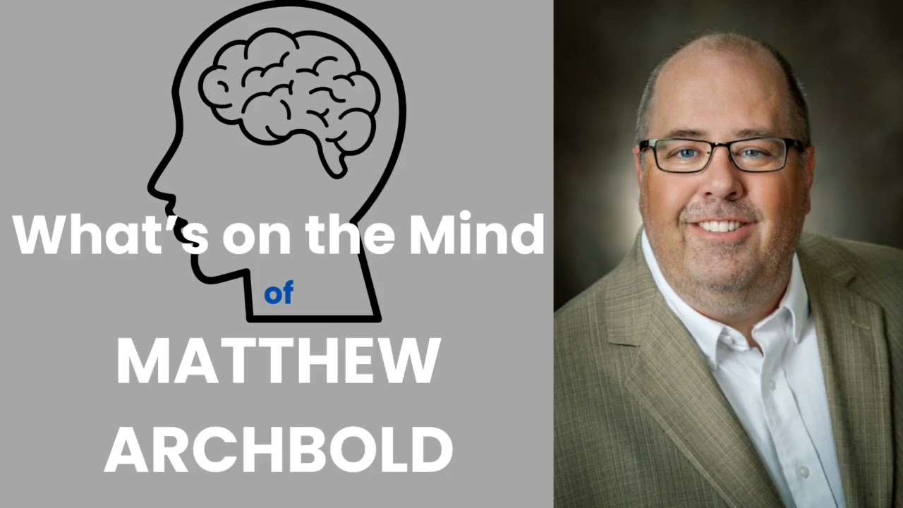 Whats on the Mind of Matthew Archbold - Transformation | 3/5/26