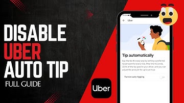How to Turn Off Auto Tipping on Uber