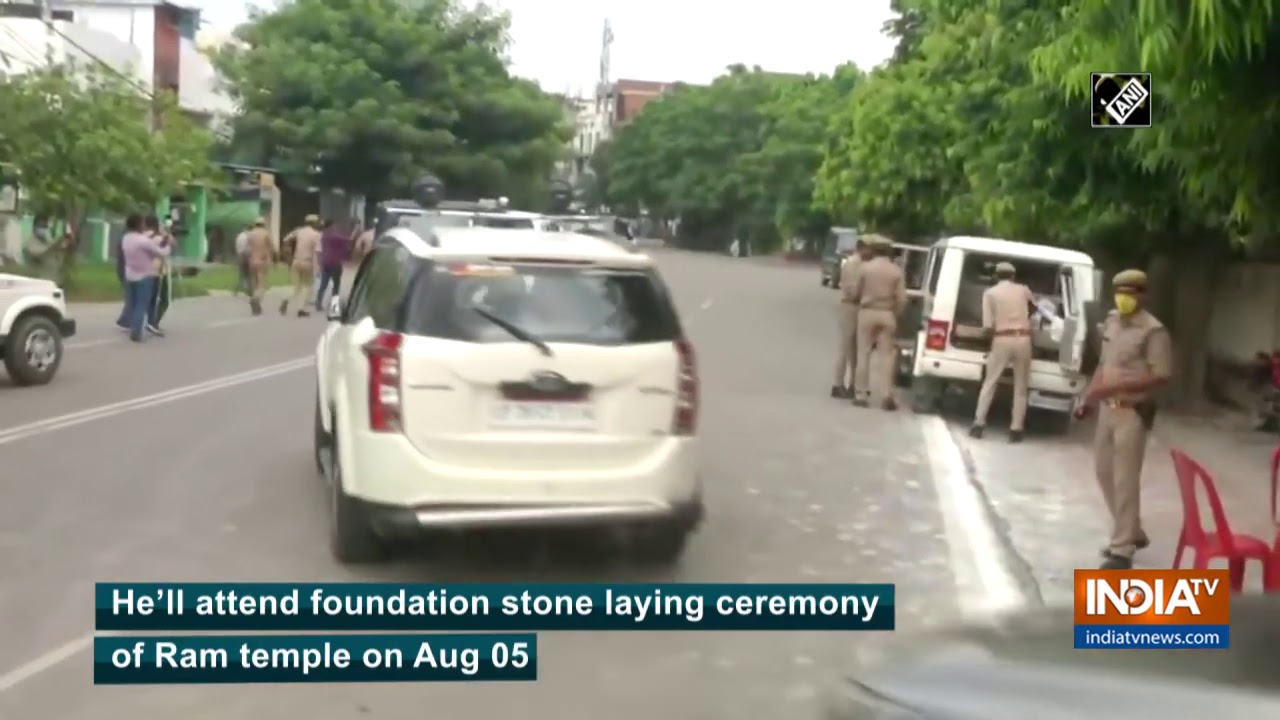 Ram temple ceremony: RSS chief Mohan Bhagwat leaves for Ayodhya