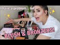 MY HUGE BLUSH & BRONZER COLLECTION!