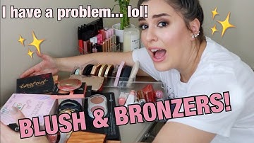 MY HUGE BLUSH & BRONZER COLLECTION!