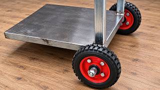 A Brilliant Way To Build A Heavy-Duty Hand Truck!