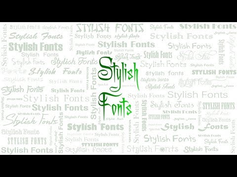 Stylish Fonts Keyboard