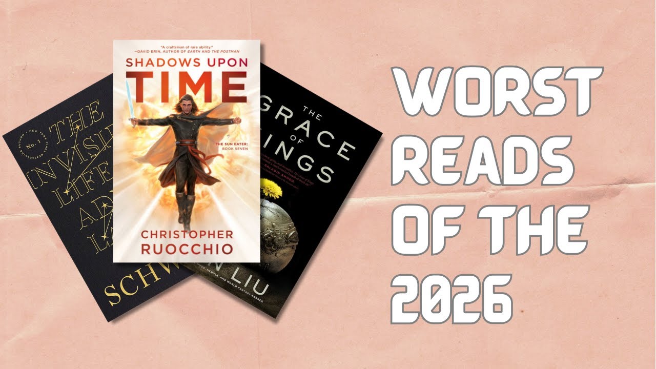 Most Disappointing Reads of 2026 | TheLiterateLaborer