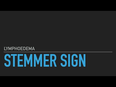 Stemmer Sign (Prof