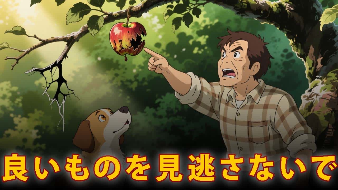 一つの腐った林檎に囚われた農夫が、失ったものに気づいた瞬間