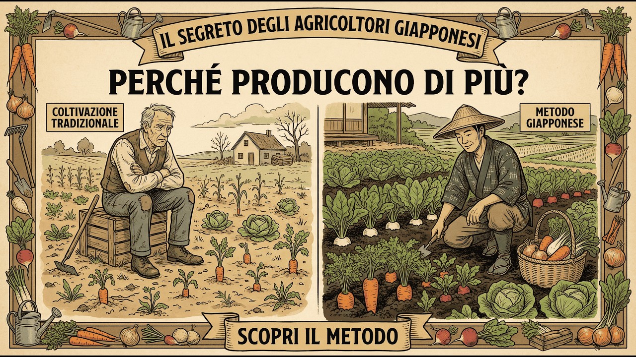 Perché Gli Agricoltori Giapponesi Raccolgono Le Verdure Più Velocemente — Il Segreto Svelato