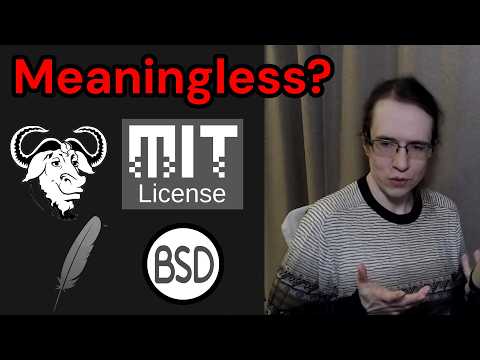 Open Source Software licenses don't mean anything anymore