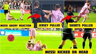 Messi Jersey Pulled by Jack Maher as Nashville Players Kicked Messi, Pull Shorts & Fight with Messi
